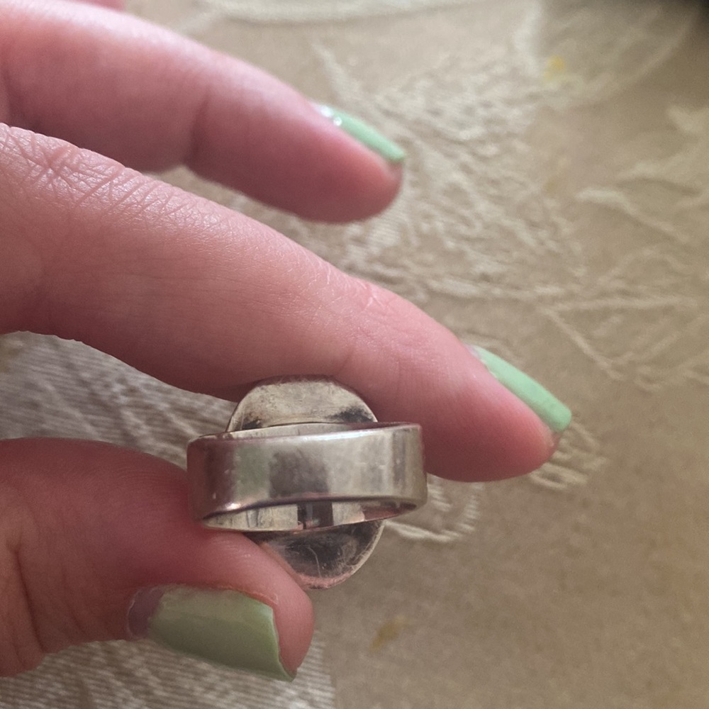 Gen stone ring 💍 - Picture 5 of 7